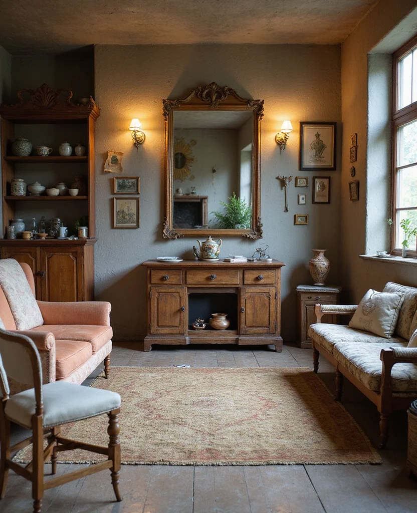 19 Vibrant Interiors: Mexican Living Room Designs That Will Inspire Your Next Makeover! 125 19 Vibrant Interiors: Mexican Living Room Designs That Will Inspire Your Next Makeover! - 18. Vintage Finds for a Rustic Touch