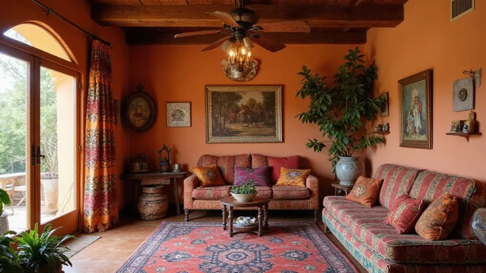 19 Vibrant Interiors: Mexican Living Room Designs That Will Inspire Your Next Makeover!