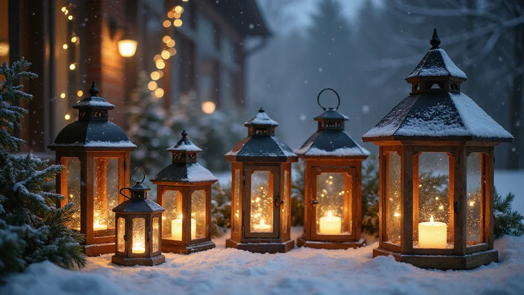 25 Stunning Christmas Lantern Decor Ideas To Light Up Your Winter Nights (Wait Until You See #12!)