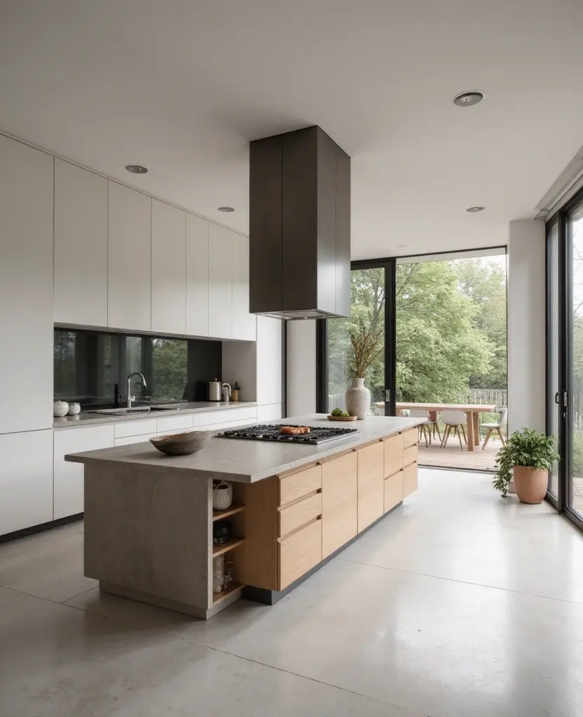 Discover 19 Kitchen Island Designs That Combine Style and Practicality! - 17. Floating Isles