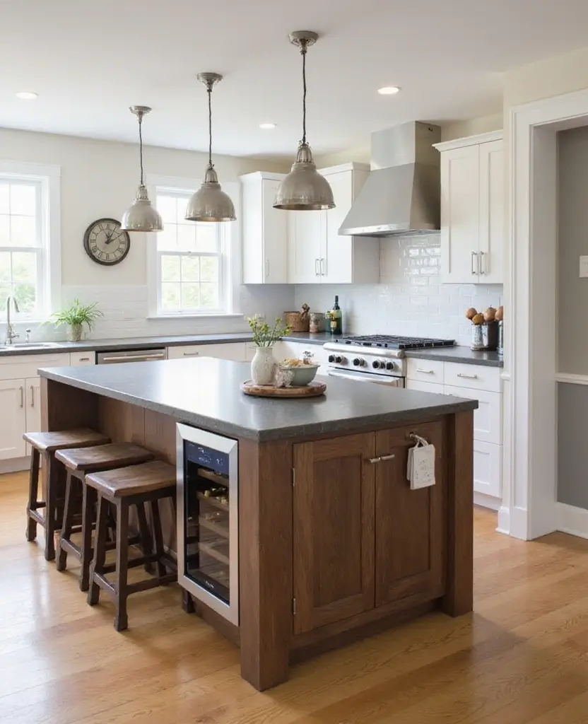 Discover 19 Kitchen Island Designs That Combine Style and Practicality! - 4. Multi-Functional Magic