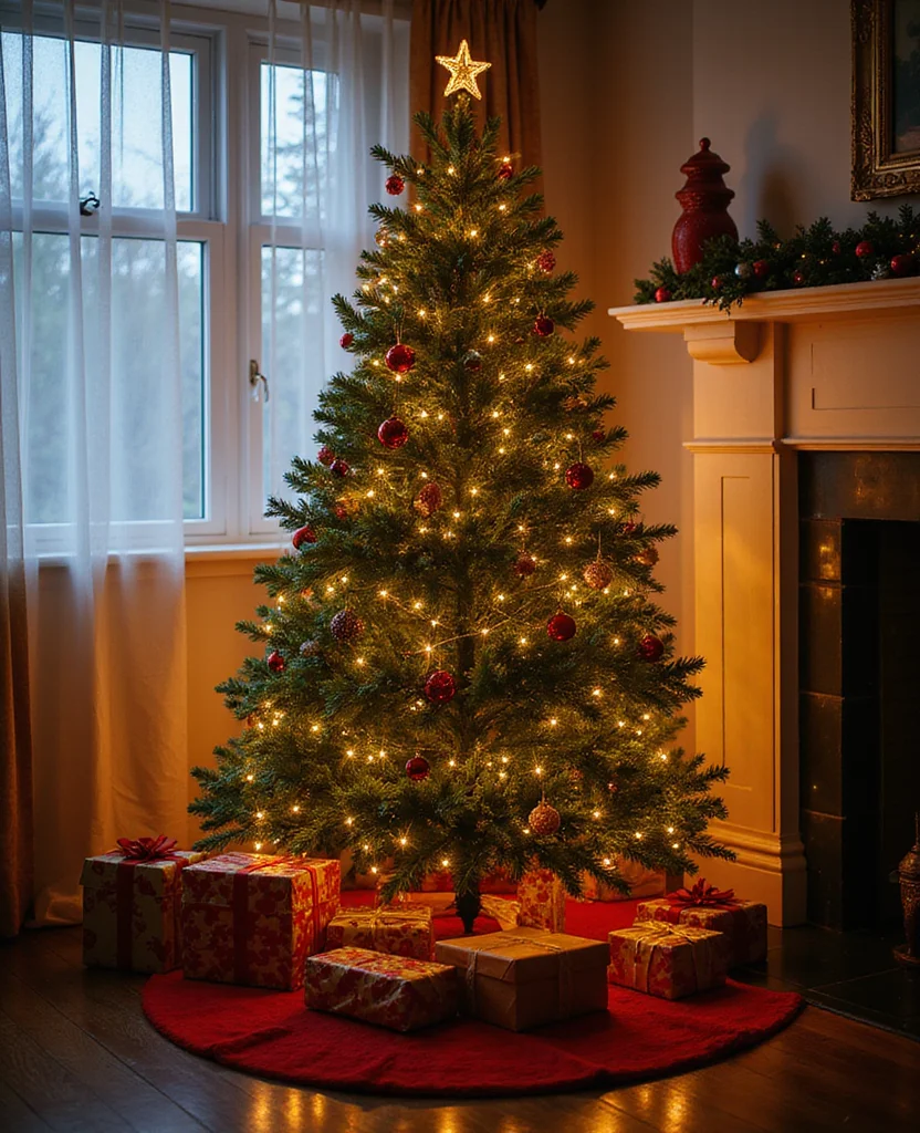 Discover the 19 Best Artificial Christmas Trees for 2025 (Your Holiday Cheer Starts Here!) 18 Discover the 19 Best Artificial Christmas Trees for 2025 (Your Holiday Cheer Starts Here!) - 17. Light-Up Tree Skirts