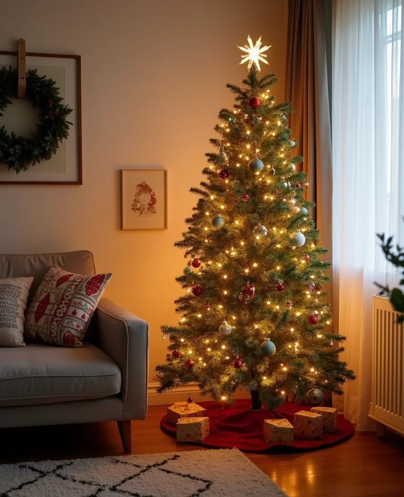 Discover the 19 Best Artificial Christmas Trees for 2025 (Your Holiday Cheer Starts Here!) 6 Discover the 19 Best Artificial Christmas Trees for 2025 (Your Holiday Cheer Starts Here!) - 5. Slim Profile for Small Spaces