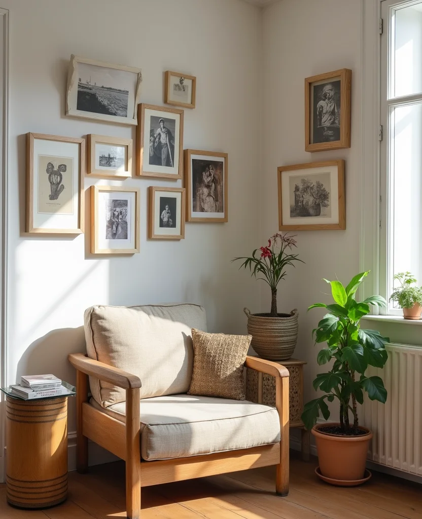 Transform Your Space: 19 Afrohemian Living Room Ideas That Will Inspire You! 17 Transform Your Space: 19 Afrohemian Living Room Ideas That Will Inspire You! - 16. Personal Corners