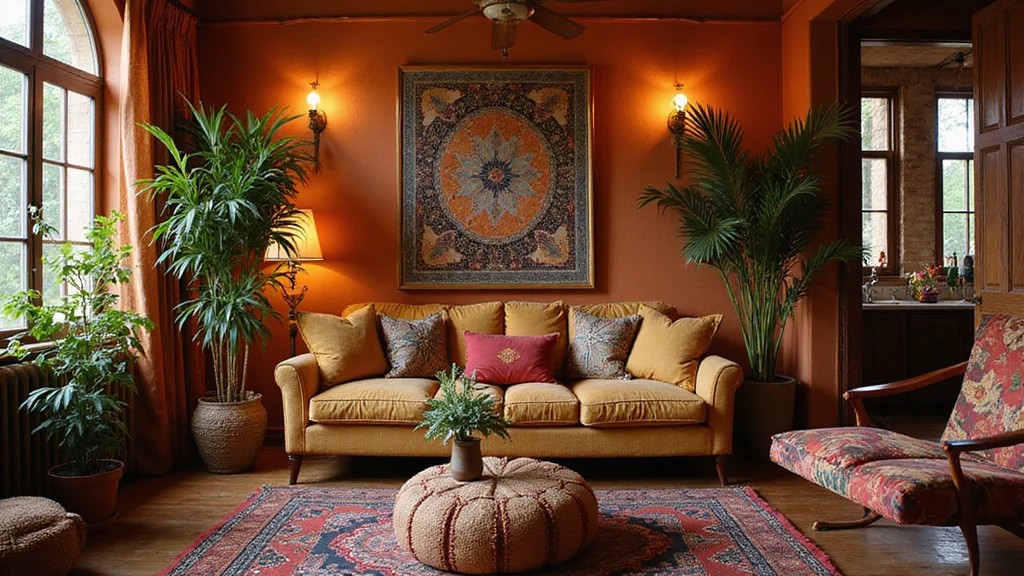 Transform Your Space: 19 Afrohemian Living Room Ideas That Will Inspire You!