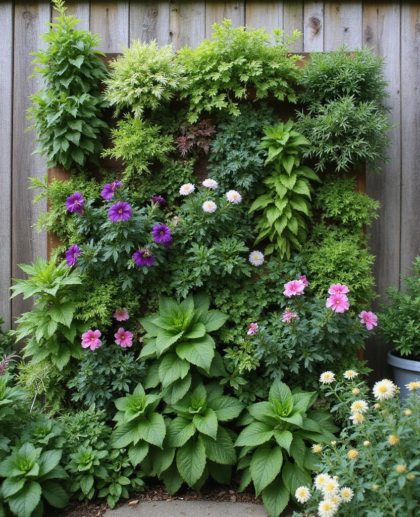 Transform Your Space: 19 California Backyard Ideas That'll Wow Your Guests (Wait Until You See #12!) - 11. Vertical Garden Wall