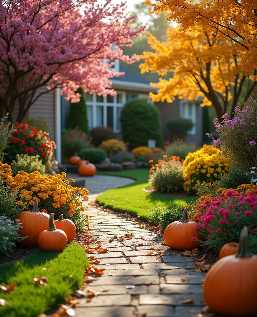 Transform Your Space: 19 California Backyard Ideas That'll Wow Your Guests (Wait Until You See #12!) - 18. Seasonal Decorations