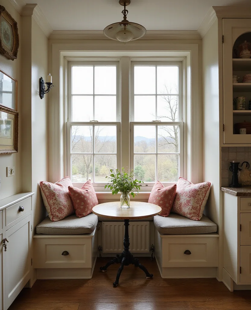 Transform Your Space: 19 Cozy Rustic Kitchen Designs You Can't Resist! - 6. Cozy Nooks