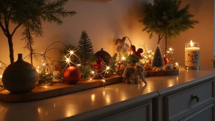 Transform Your Space: 19 Creative Christmas Shelf Decor Ideas You Won't Want to Miss!