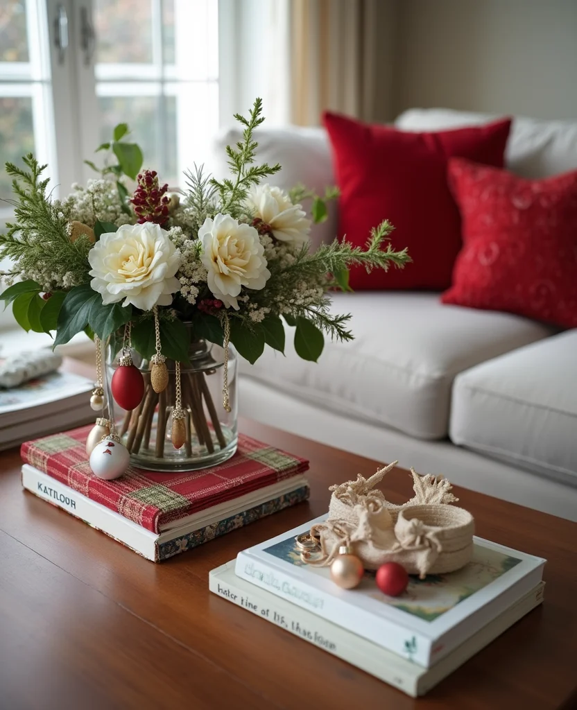 Transform Your Space: 19 Holiday Coffee Table Decor Ideas You Need to Try! - 19. Personal Touches