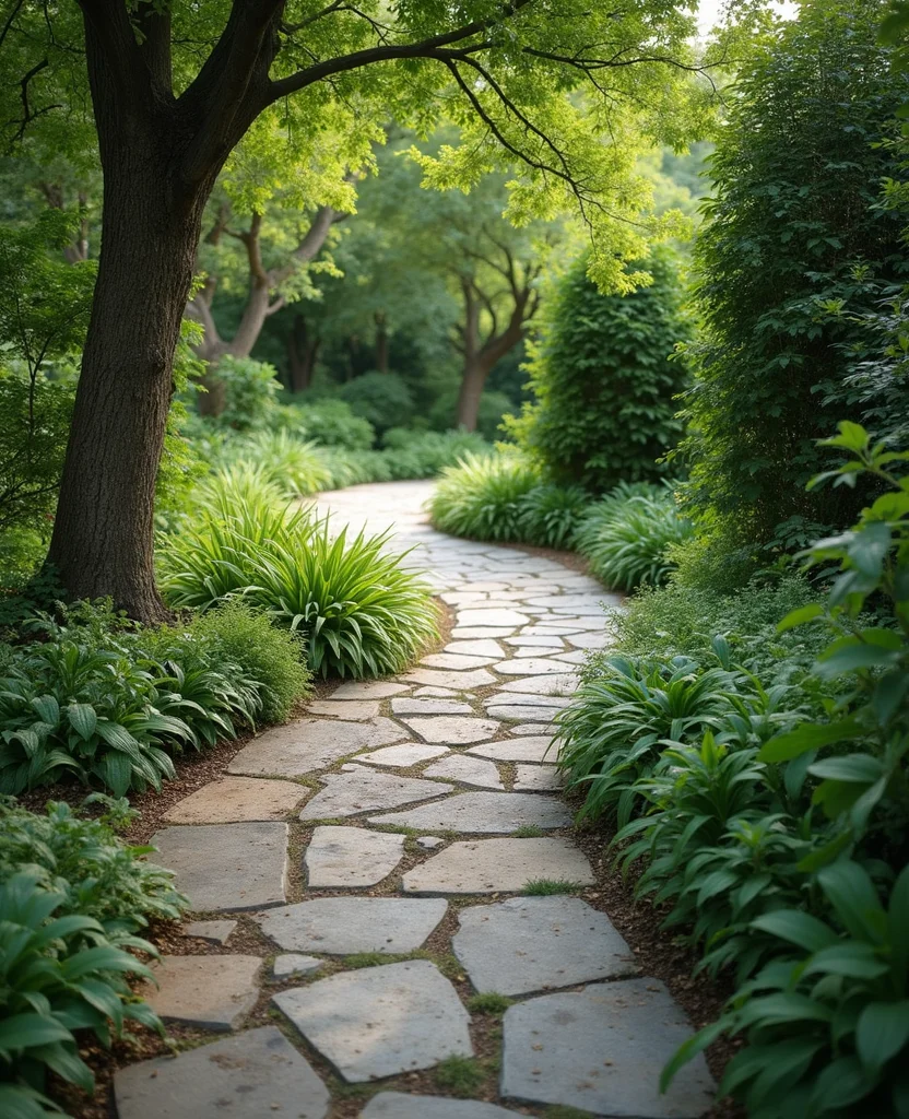 Transform Your Space: 19 Rustic Garden Ideas You’ll Want to Steal ASAP! - 2. Stone Pathways