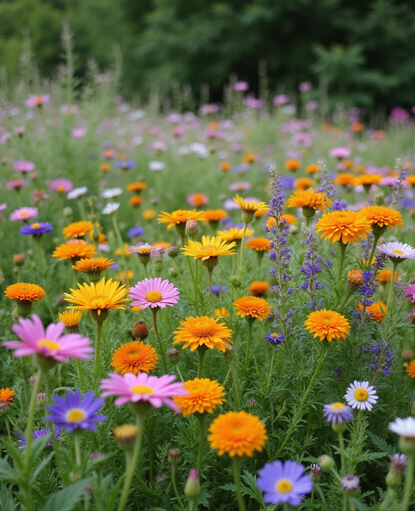 Transform Your Space: 19 Rustic Garden Ideas You’ll Want to Steal ASAP! - 7. Wildflower Gardens