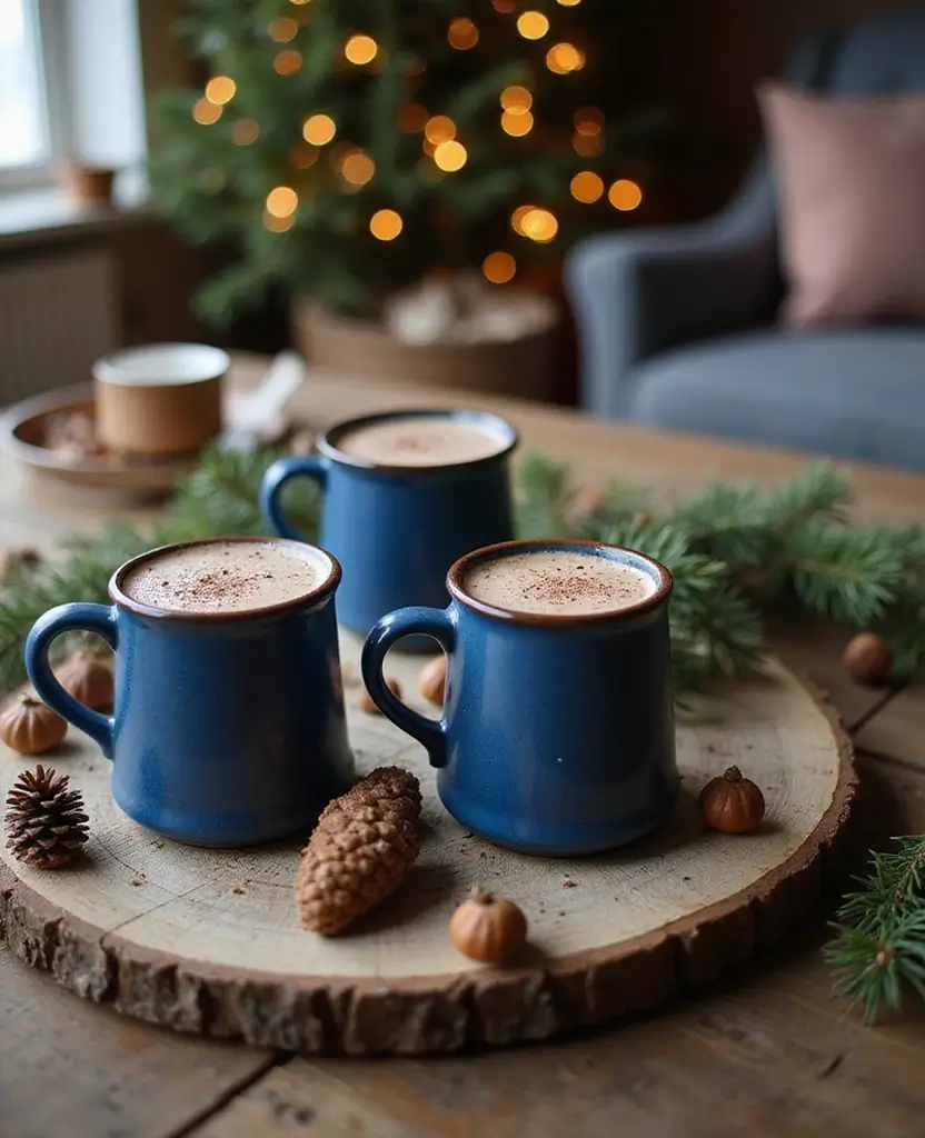 Transform Your Space with 19 Cozy Blue Holiday Decor Ideas for Your Living Room! 104 Transform Your Space with 19 Cozy Blue Holiday Decor Ideas for Your Living Room! - 15. Blue-Inspired Mugs