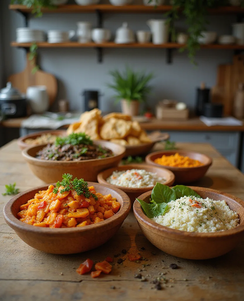 Transform Your Space with 19 Earthy Kitchen Ideas That Are Pure Aesthetic Goals! - 13. Colorful Food Displays