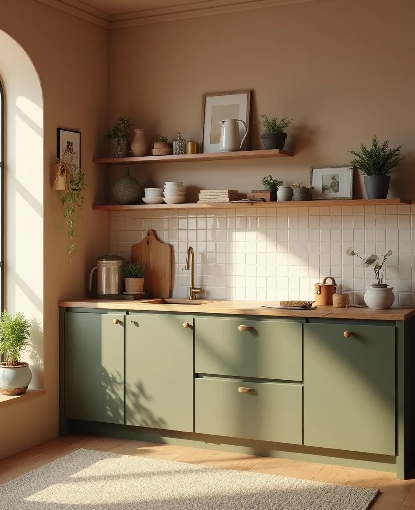 Transform Your Space with 19 Earthy Kitchen Ideas That Are Pure Aesthetic Goals! - 4. Earthy Color Palette