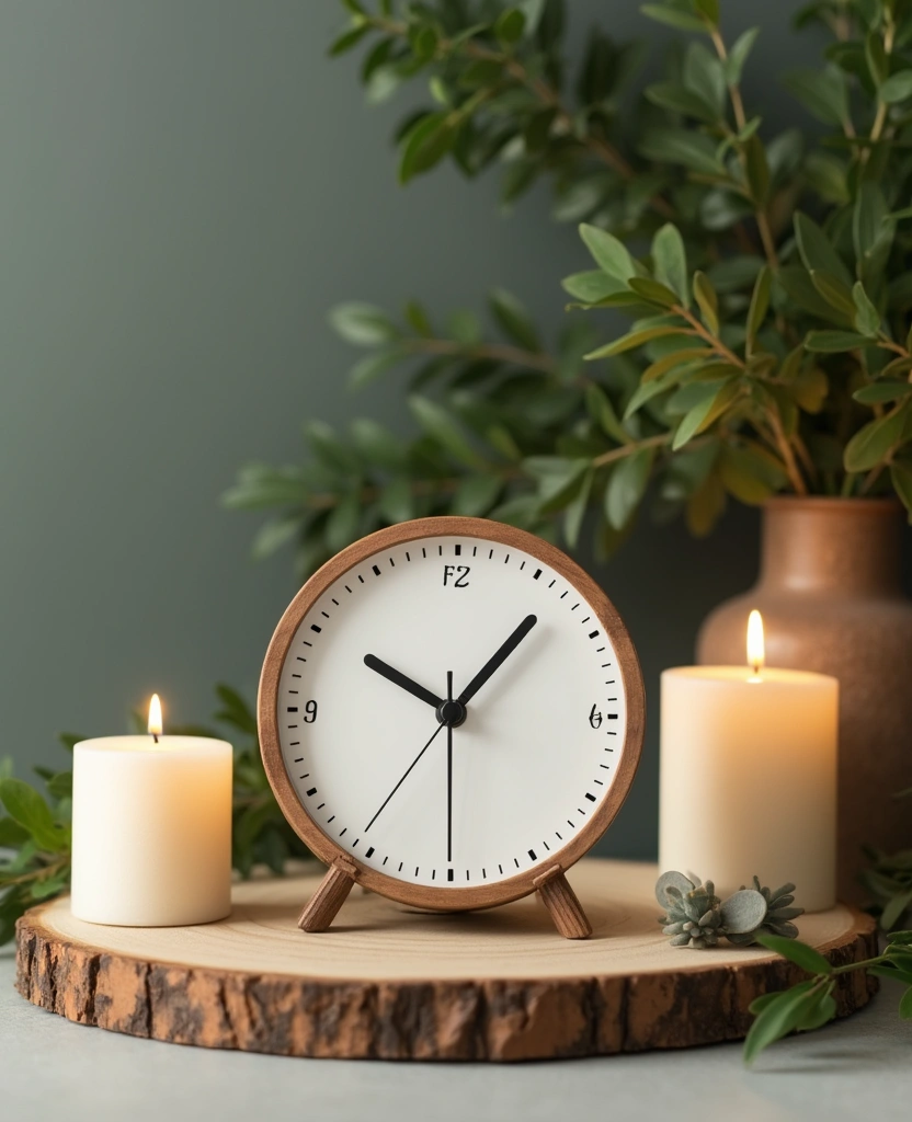 Transform Your Space with These 19 Minimalist Yet Classy New Year Party Décor Ideas! - 19. Minimalist New Year Countdown Clock