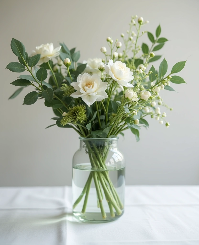 Transform Your Space with These 19 Minimalist Yet Classy New Year Party Décor Ideas! - 4. Simple Centerpieces with Natural Elements