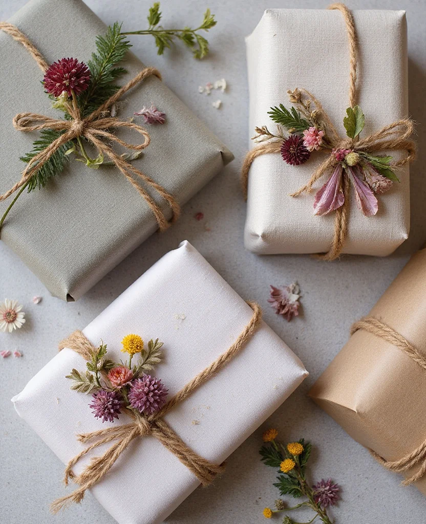 Transform Your Space with These 19 Modern Christmas Decor Ideas (You Won't Believe #7!) - 11. Creative Gift Wrapping