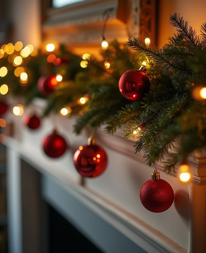 Transform Your Space with These 19 Modern Christmas Decor Ideas (You Won't Believe #7!) - 13. Indoor Garlands