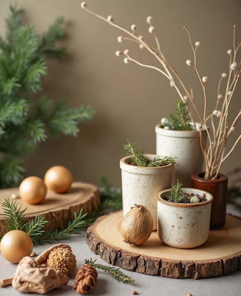 Transform Your Space with These 19 Modern Christmas Decor Ideas (You Won't Believe #7!) - 15. Eco-Friendly Decorations