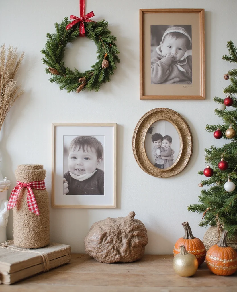 Transform Your Space with These 19 Modern Christmas Decor Ideas (You Won't Believe #7!) - 19. Personalized Holiday Elements