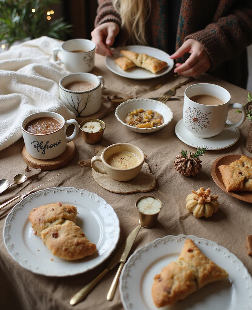 Transform Your Table with These 19 Cozy Winter Centerpieces (You Won't Believe #7!) - 5. Cozy Blanket and Mug Setup