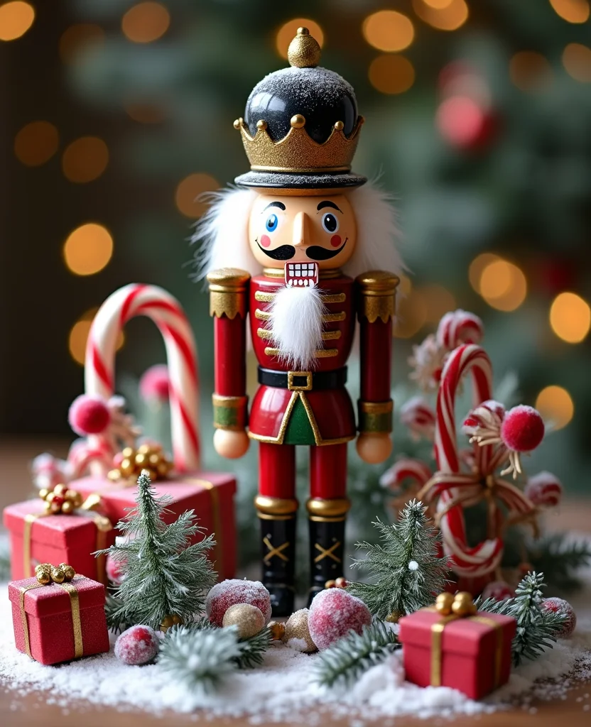 Transform Your Table with These 19 Unforgettable Christmas Centerpiece Ideas! - 15. Nutcracker Theme Delight