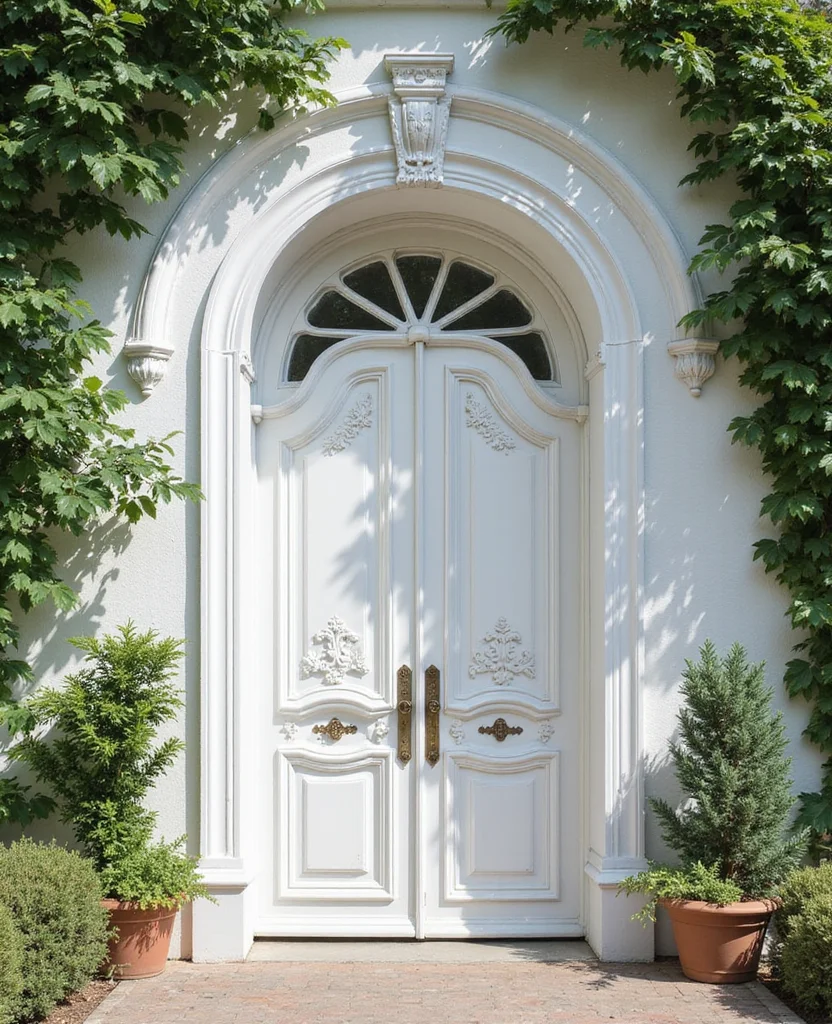 Accent Door Designs Are 2026’s Hottest Home Trend — And No One Saw It Coming! 4 Unlock Your Creativity: 19 Accent Door Designs That'll Make You Say 'Wow!' - 3. Elegant Arched Doorway