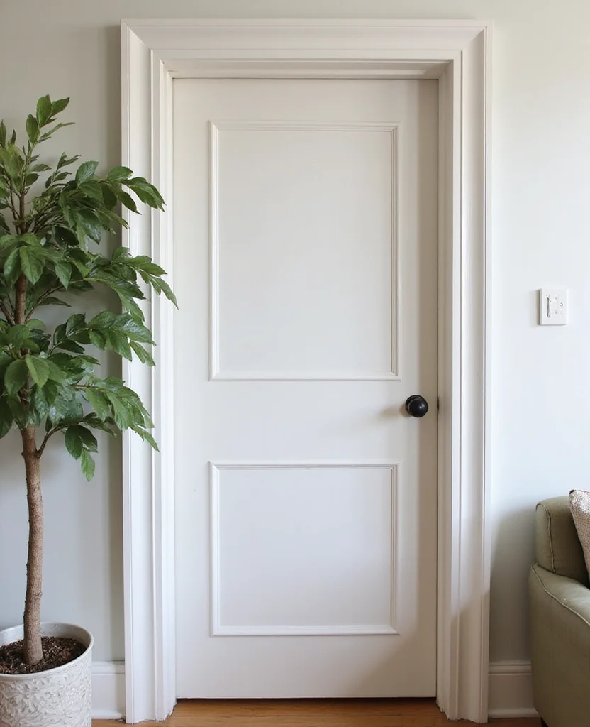 Unlock Your Creativity: 19 Decorative Door Trim Ideas You Can't Miss! - 11. Frame-It-Yourself Trim