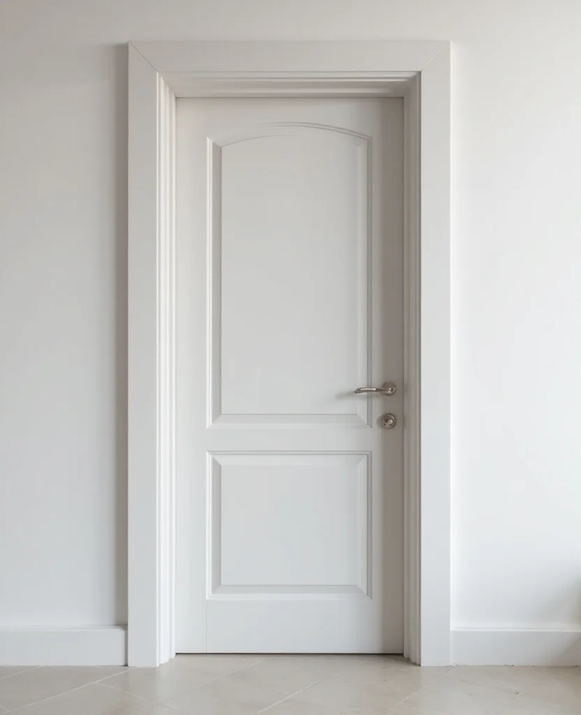 Unlock Your Creativity: 19 Decorative Door Trim Ideas You Can't Miss! - 2. Modern Minimalist Trim