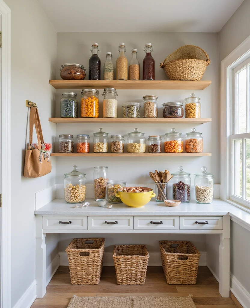 Unlock the Secret: 19 Small Pantry Ideas That Transform Your Storage (Say Goodbye to Clutter!) - 13. Dedicating a Snack Station