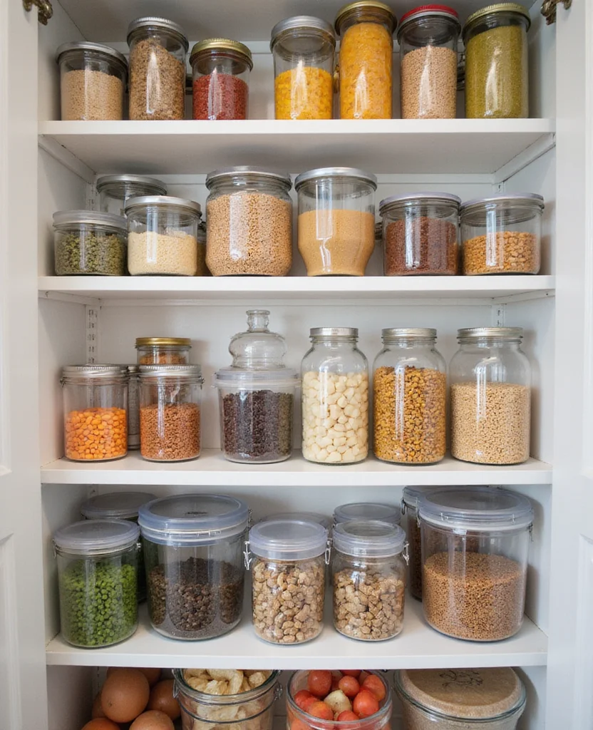 Unlock the Secret: 19 Small Pantry Ideas That Transform Your Storage (Say Goodbye to Clutter!) - 15. Food Storage Bags