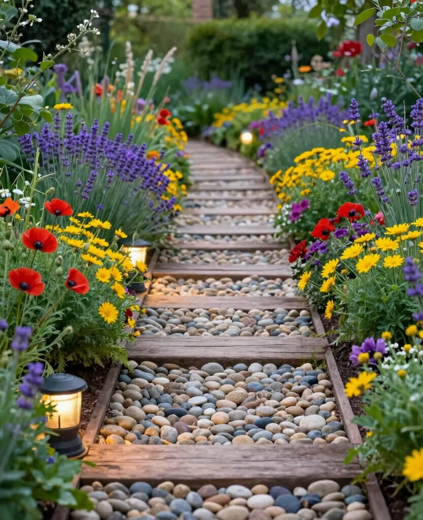 19 Aesthetic Garden Ideas That Will Transform Your Outdoor Oasis (You Won't Believe #7!) 2 19 Aesthetic Garden Ideas That Will Transform Your Outdoor Oasis (You Won't Believe #7!) - 1. Flowering Pathways 1
