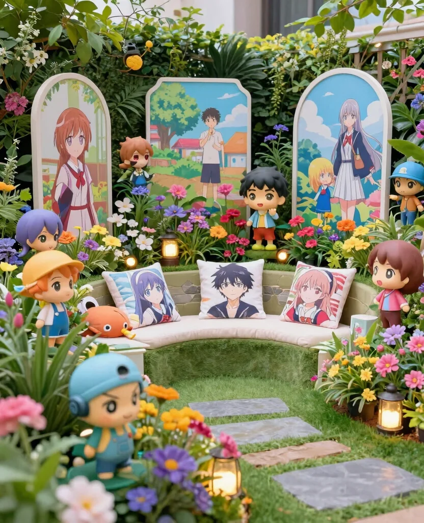 19 Aesthetic Garden Ideas That Will Transform Your Outdoor Oasis (You Won't Believe #7!) 147 19 Aesthetic Garden Ideas That Will Transform Your Outdoor Oasis (You Won't Believe #7!) - 14. Anime Garden Décor 1