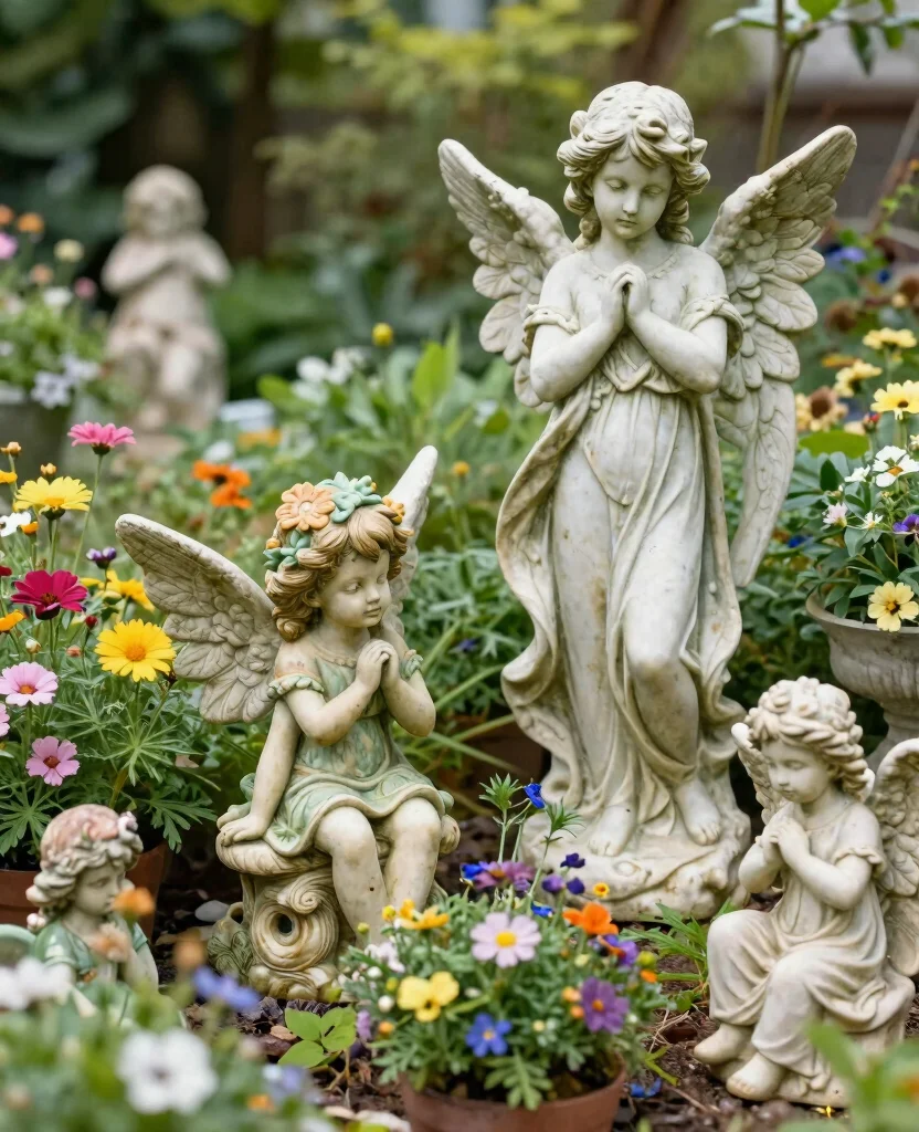 19 Aesthetic Garden Ideas That Will Transform Your Outdoor Oasis (You Won't Believe #7!) 193 19 Aesthetic Garden Ideas That Will Transform Your Outdoor Oasis (You Won't Believe #7!) - 18. Garden Statues and Figurines 1