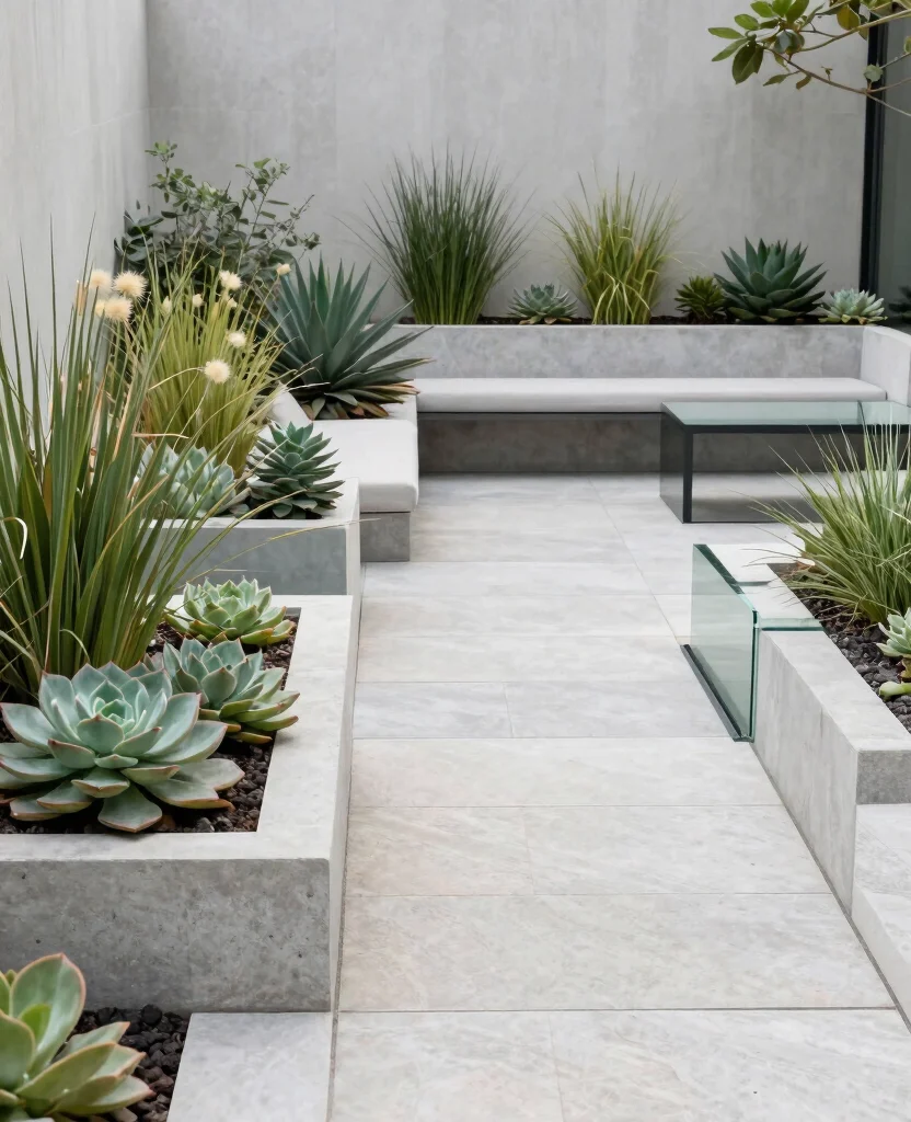19 Aesthetic Garden Ideas That Will Transform Your Outdoor Oasis (You Won't Believe #7!) 68 19 Aesthetic Garden Ideas That Will Transform Your Outdoor Oasis (You Won't Believe #7!) - 7. Modern Minimalism 1
