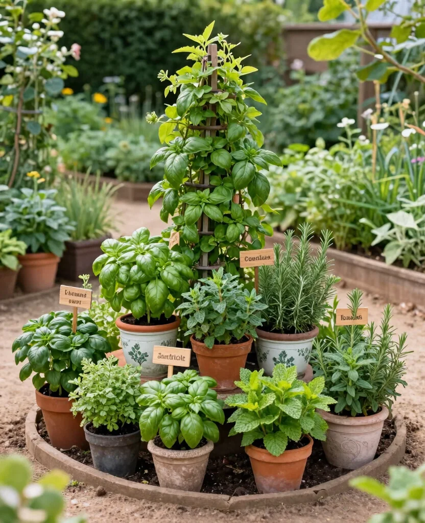 19 Aesthetic Garden Ideas That Will Transform Your Outdoor Oasis (You Won't Believe #7!) 79 19 Aesthetic Garden Ideas That Will Transform Your Outdoor Oasis (You Won't Believe #7!) - 8. Herb Gardens 1