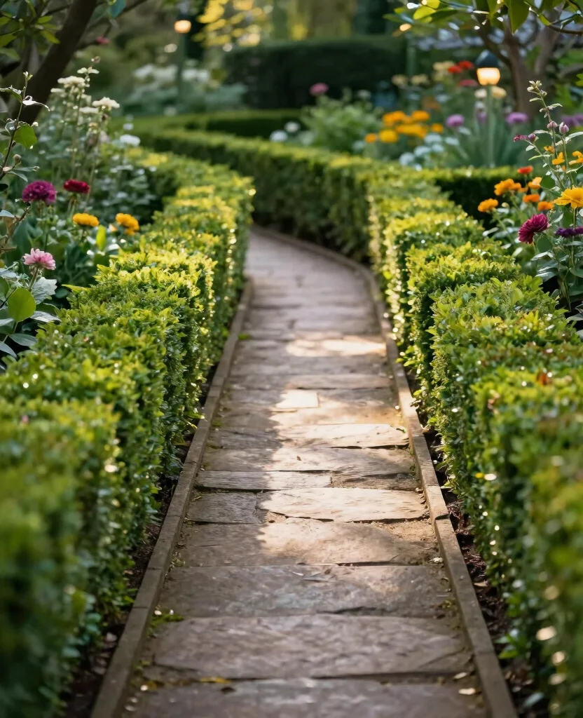 19 Beautiful Hedge Landscaping Ideas That Will Transform Your Yard into a Paradise! - 11. Hedge Pathways