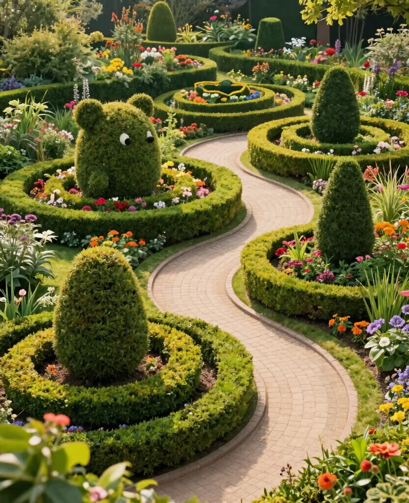 19 Beautiful Hedge Landscaping Ideas That Will Transform Your Yard into a Paradise! - 18. Hedges as Natural Art