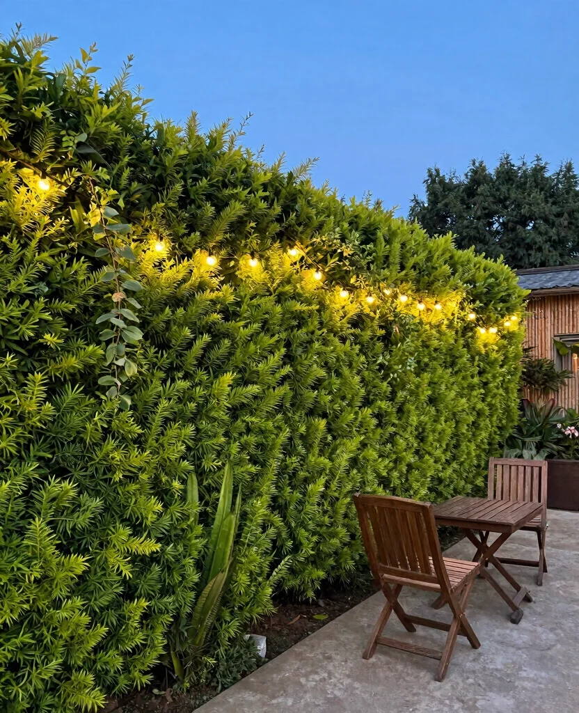 19 Beautiful Hedge Landscaping Ideas That Will Transform Your Yard into a Paradise! - 2. Rustic Hedge Walls