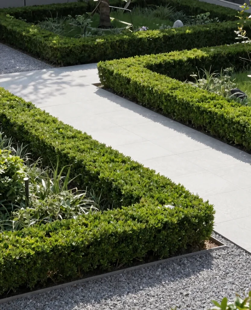 19 Beautiful Hedge Landscaping Ideas That Will Transform Your Yard into a Paradise! - 8. Minimalist Hedge Designs