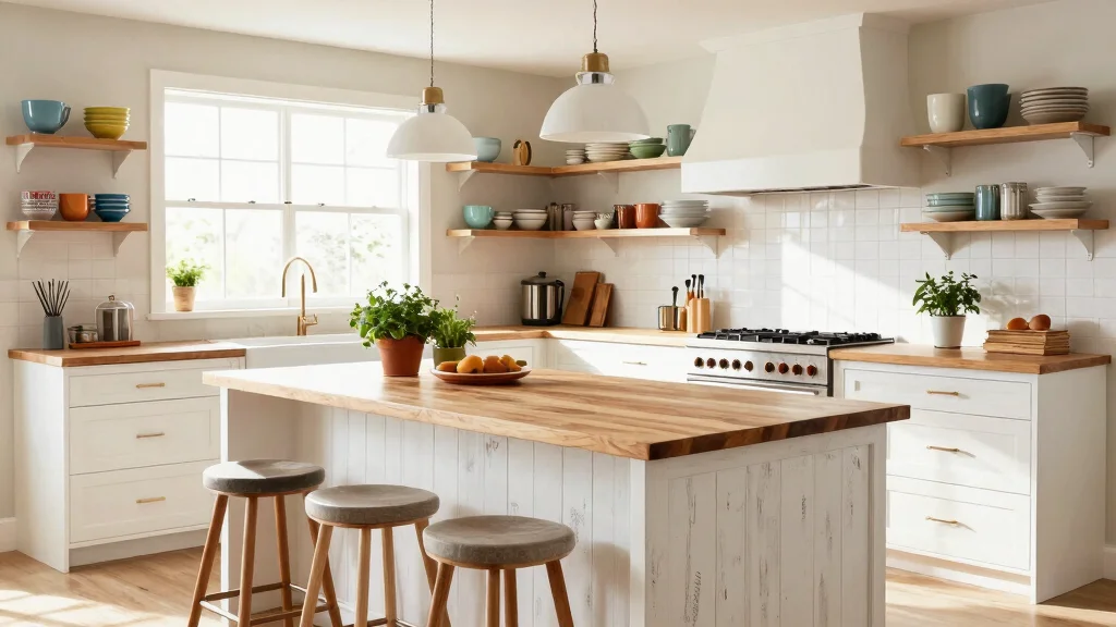 19 Budget-Friendly Kitchen Island Designs Against Wall That Look Expensive!
