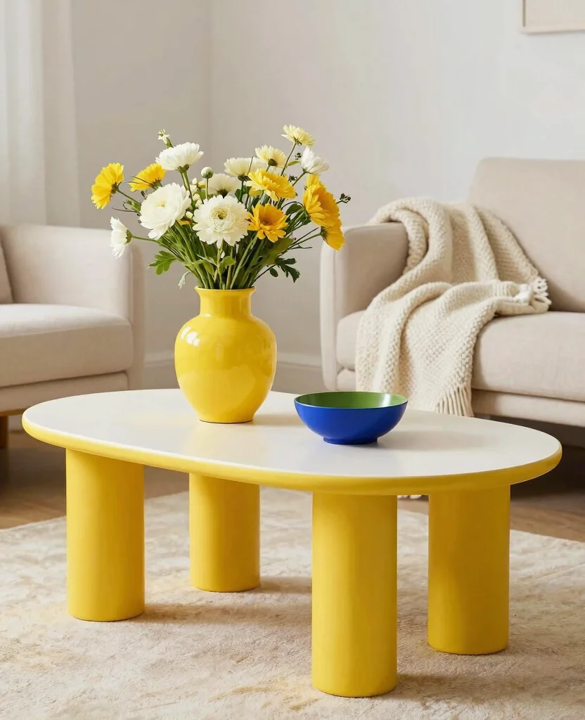 19 Cheerful Yellow Living Room Ideas to Lift Your Spirits (Check Out #5!) 57 19 Cheerful Yellow Living Room Decor Ideas to Lift Your Spirits (Check Out #5!) - 6. Yellow Decorative Accents