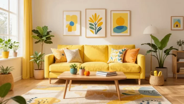 19 Cheerful Yellow Living Room Decor Ideas to Lift Your Spirits (Check Out #5!)