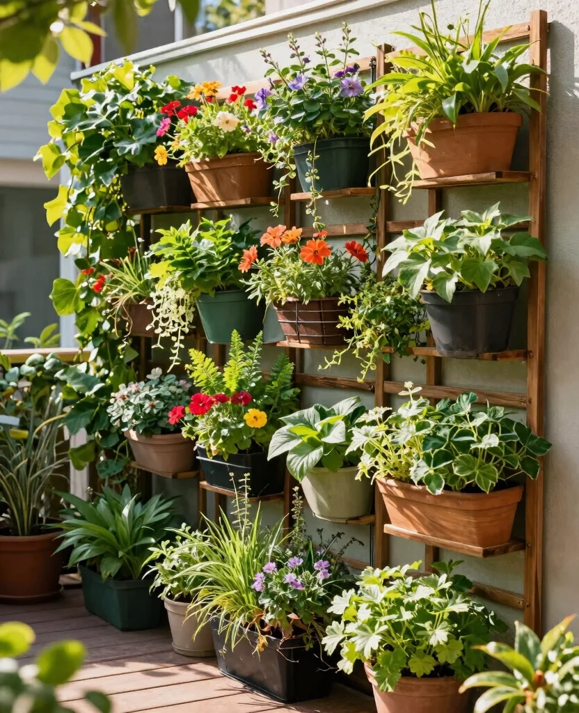 19 Deck Privacy Ideas That Will Transform Your Outdoor Space into a Cozy Retreat! - 1. Vertical Garden Walls 1