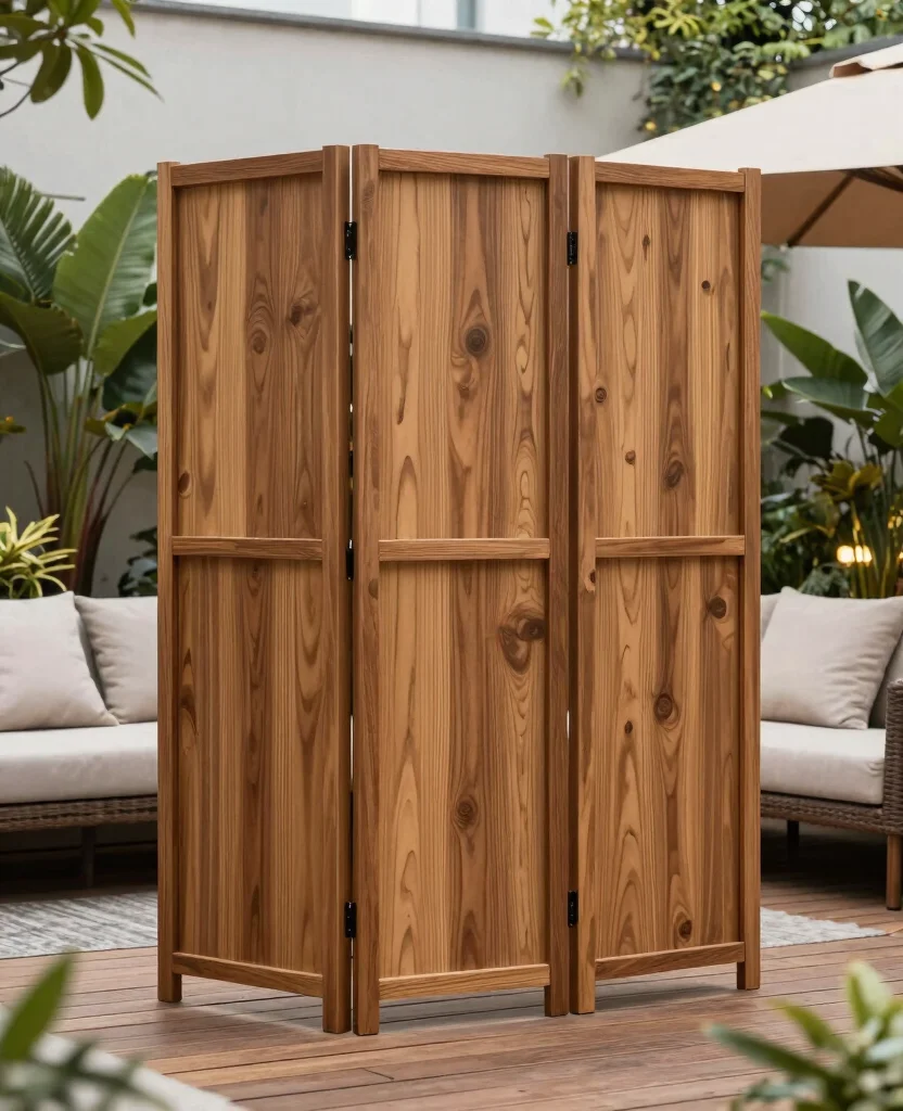 19 Deck Privacy Ideas That Will Transform Your Outdoor Space into a Cozy Retreat! - 15. Custom Wooden Screens 1