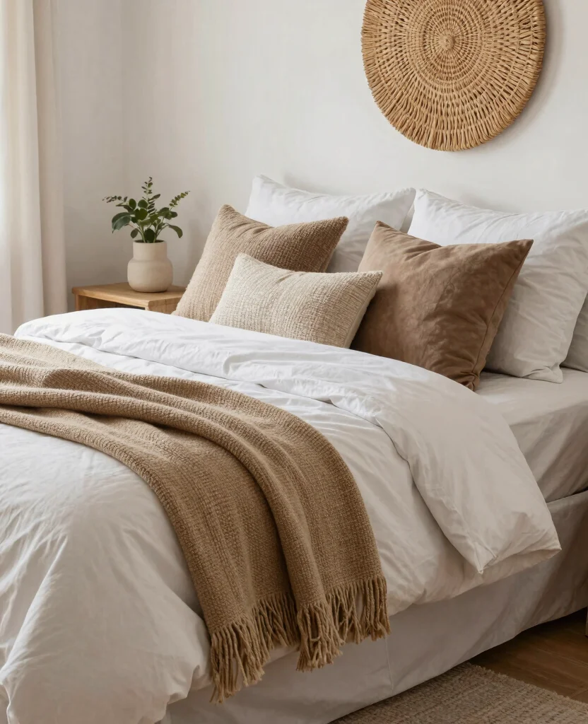 19 Eclectic Bedroom Ideas That'll Make You Want to Redecorate Right Now! - 16. Eclectic Textures