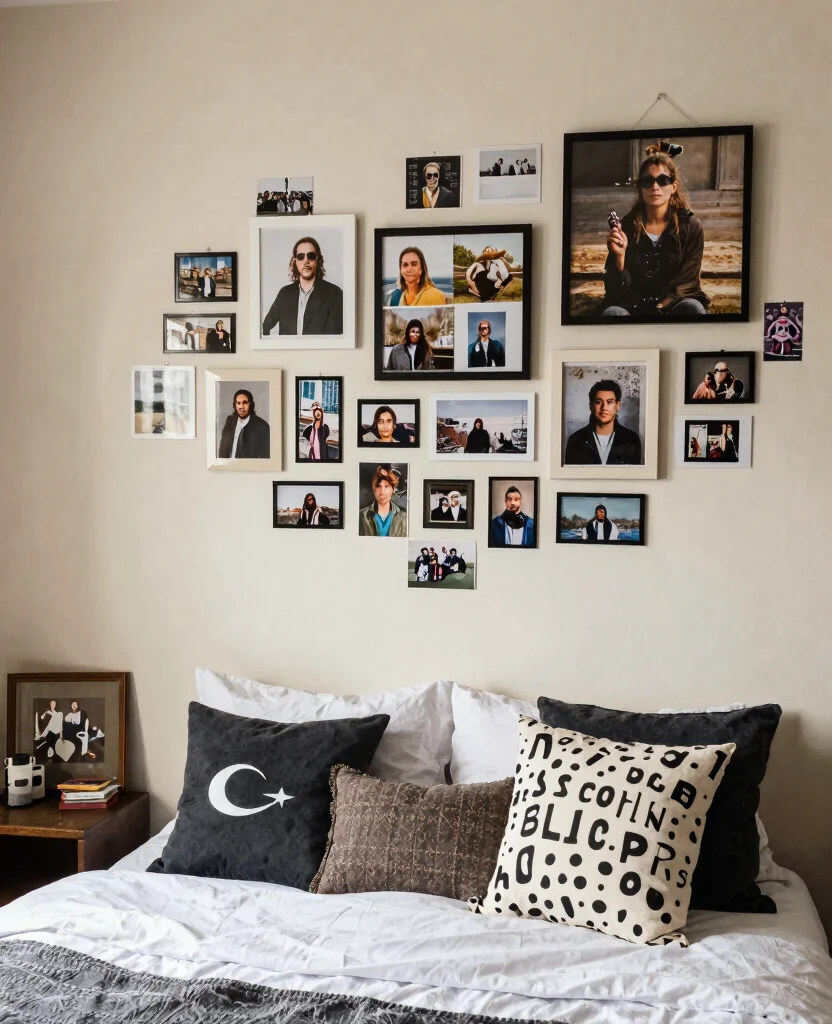 19 Eclectic Bedroom Ideas That'll Make You Want to Redecorate Right Now! - 18. Personal Touches