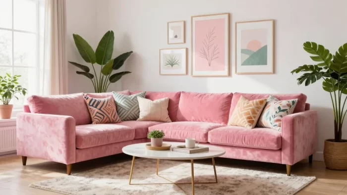 19 Fabulous Pink Couch Living Room Ideas That Will Make You Swoon!