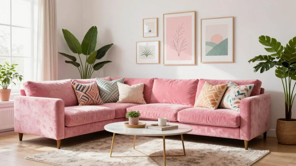 19 Fabulous Pink Couch Living Room Ideas That Will Make You Swoon!
